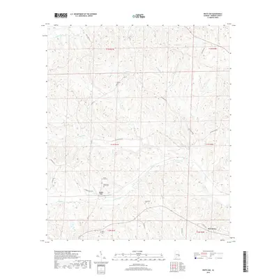 2018 Map of White Oak, 2018 Print