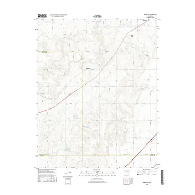 2016 Map of White Oak, 2016 Print