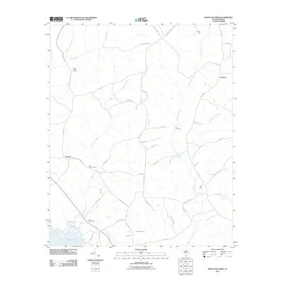 2011 Map of White Oak Creek, 2011 Print
