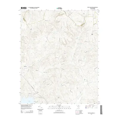 2014 Map of White Oak Creek, 2014 Print