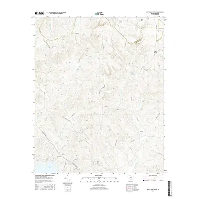 2017 Map of White Oak Creek, 2017 Print