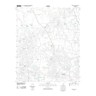 2010 Map of White Oak, 2010 Print