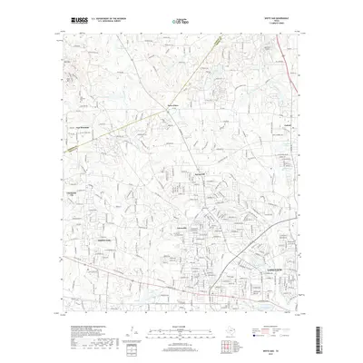 2019 Map of White Oak, 2019 Print