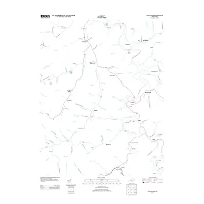 2013 Map of White Oak, 2013 Print