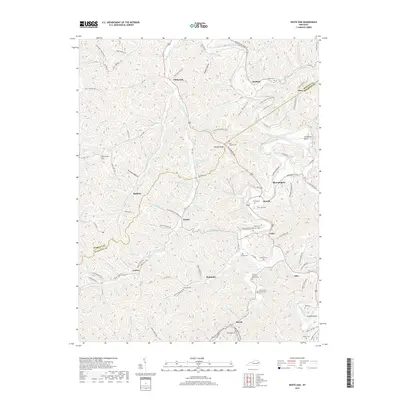 2019 Map of White Oak, 2019 Print