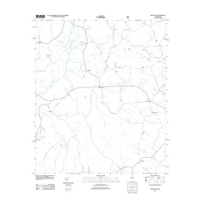 2012 Map of White Oak, 2012 Print
