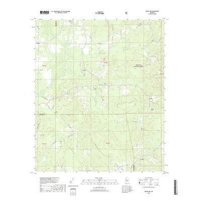 2018 Map of White Oak, 2018 Print