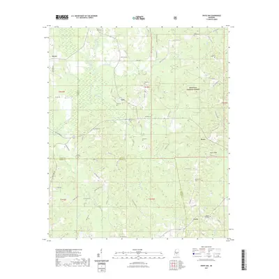2021 Map of White Oak, 2021 Print