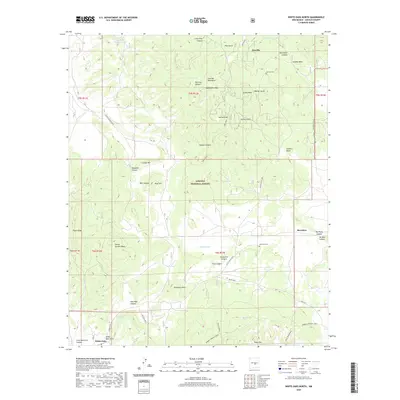 2020 Map of White Oaks North, 2020 Print