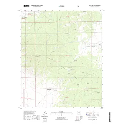 2020 Map of White Oaks South, 2020 Print