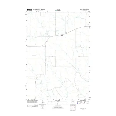 2012 Map of White Owl, 2012 Print
