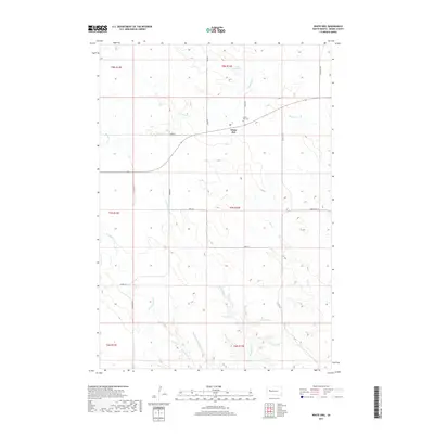 2017 Map of White Owl, 2017 Print