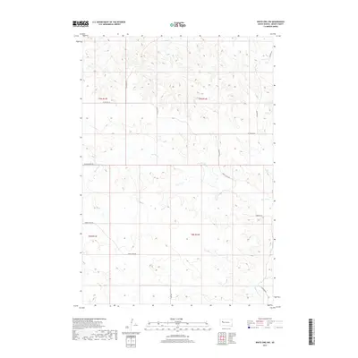 2017 Map of White Owl NW, 2017 Print