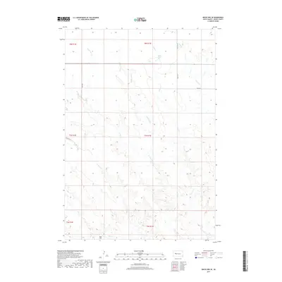2017 Map of White Owl SE, 2017 Print