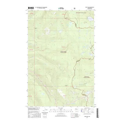 2017 Map of White Pass, 2017 Print