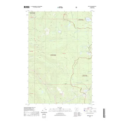 2020 Map of White Pass, 2020 Print