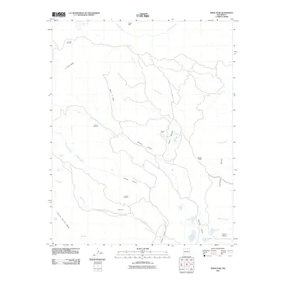 2010 Map of White Peak, 2010 Print