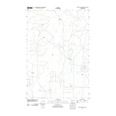 2011 Map of White Pine Buttes, 2011 Print