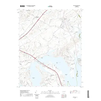 2019 Map of White Pine, 2019 Print