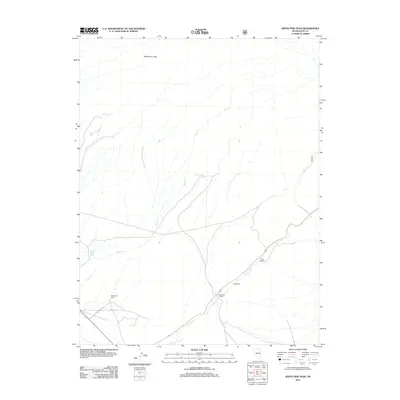 2012 Map of White Pine Peak, 2012 Print