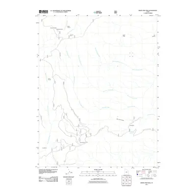 2011 Map of White Pine Peak, 2011 Print