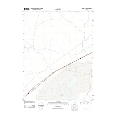2011 Map of White Plains, 2011 Print