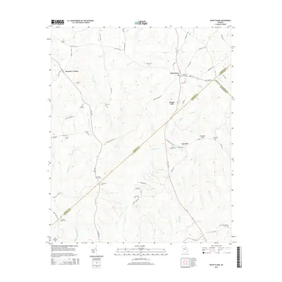 2014 Map of White Plains, 2014 Print