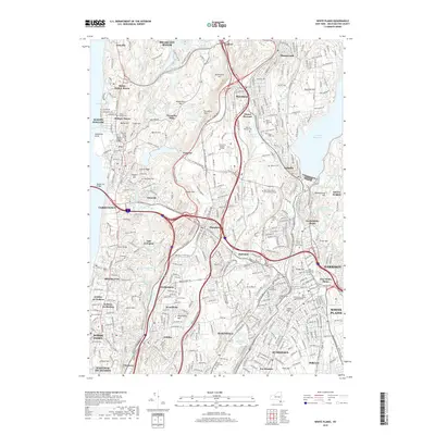 2019 Map of White Plains, 2019 Print