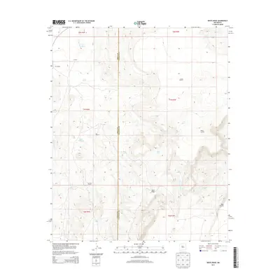 2013 Map of White Ridge, 2013 Print