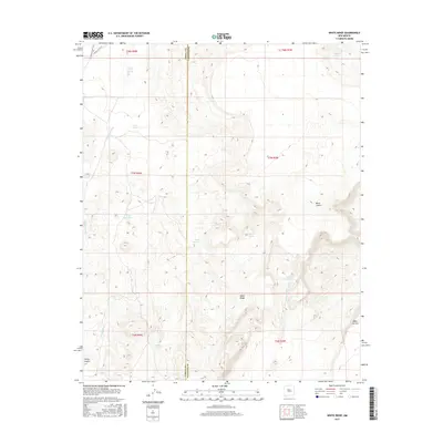 2017 Map of White Ridge, 2017 Print