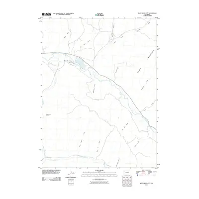 2010 Map of White River City, 2010 Print