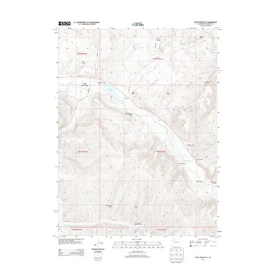 2013 Map of White River City, 2013 Print