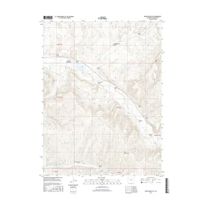 2016 Map of White River City, 2016 Print