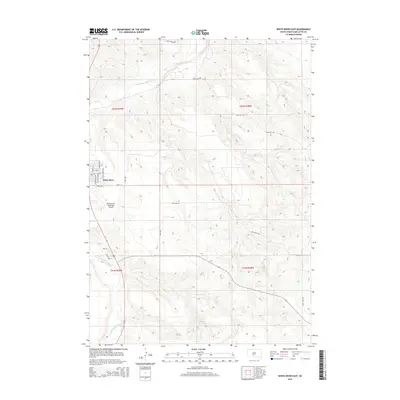 2015 Map of White River East, 2015 Print
