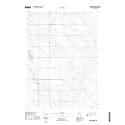 2017 Map of White River East, 2017 Print