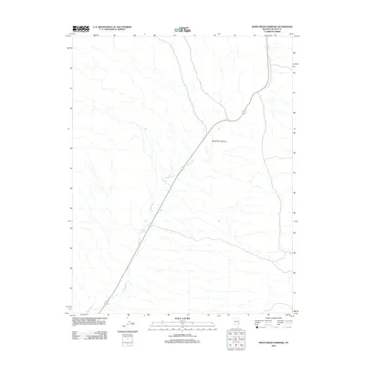 2012 Map of White River Narrows, 2012 Print