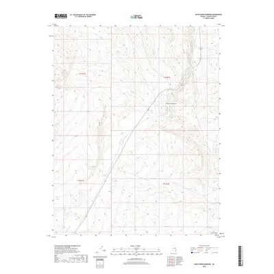 2018 Map of White River Narrows, 2018 Print