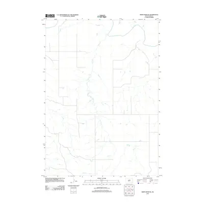 2012 Map of White River NE, 2012 Print