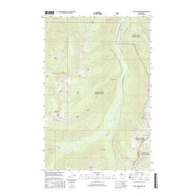 2017 Map of White River Park, 2017 Print