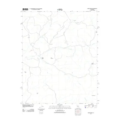 2012 Map of White River, 2012 Print