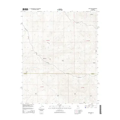2015 Map of White River, 2015 Print