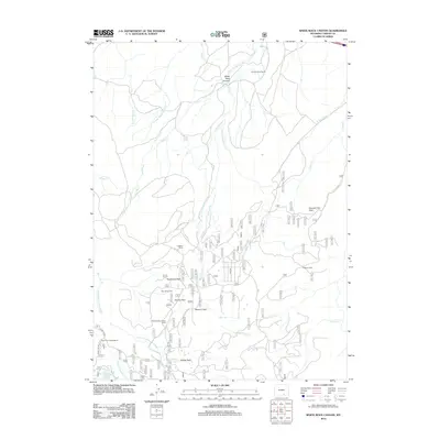 2012 Map of White Rock Canyon, 2012 Print