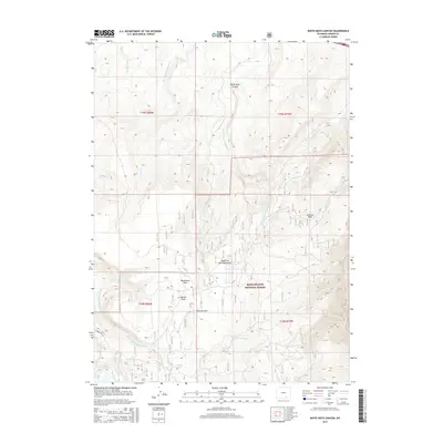 2015 Map of White Rock Canyon, 2015 Print