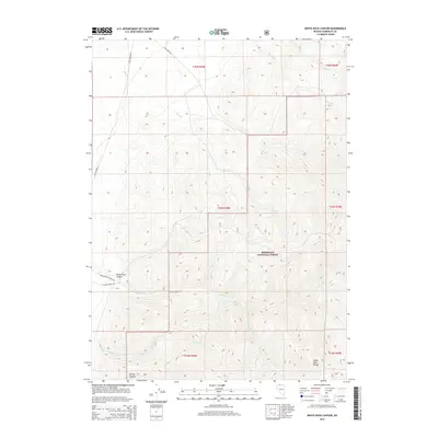 2015 Map of White Rock Canyon, 2015 Print