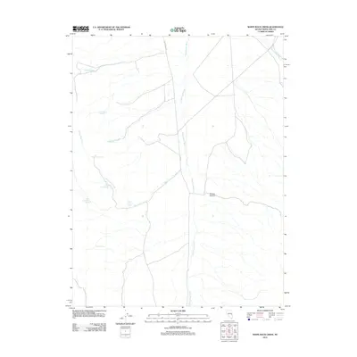 2012 Map of White Rock Creek, 2012 Print