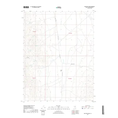 2018 Map of White Rock Creek, 2018 Print
