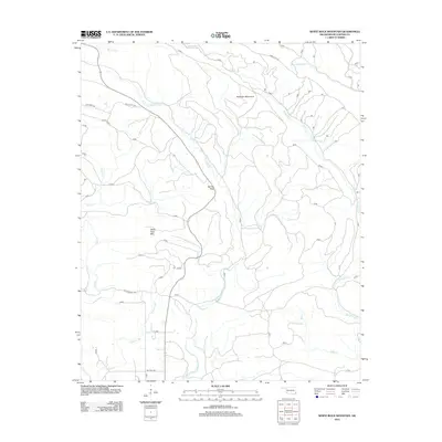 2012 Map of White Rock Mountain, 2012 Print
