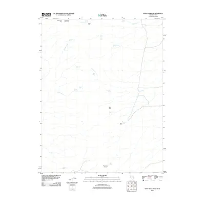 2011 Map of White Rock Peak, 2011 Print