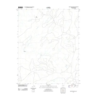 2011 Map of White Rock Wash, 2011 Print