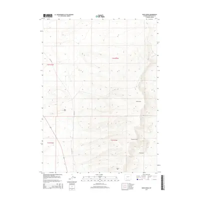 2015 Map of White Rocks, 2015 Print